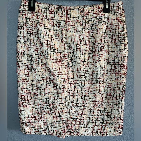Bar III Red Combo Tweed Skirt - Picture 2 of 7
